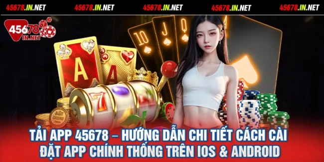 Tải App 45678 – Hướng Dẫn Chi Tiết Cách Cài Đặt App Chính Thống Trên iOS & Android